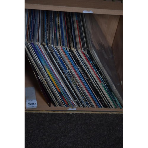 520A - Collection of 50 long playing vinyl albums, inc. The Beatles, The Who, Graham Parker and the Rumour,... 