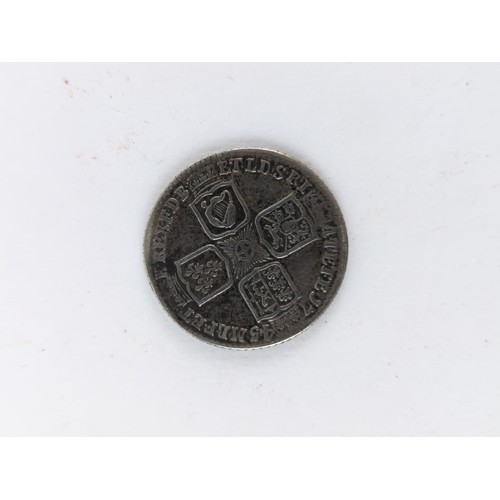 437 - 1745 George II Lima shilling