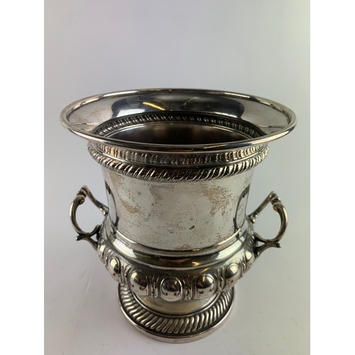 433 - WMF Silver plate wine cooler  H24.5cm D22cm