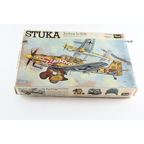 596A - Revell Stuka Junkers Ju 87B 1/32 scale kit