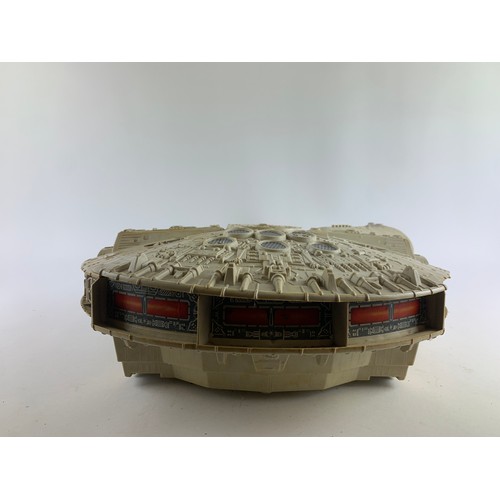 596B - Vintage Star Wars 1979 Kenner Millennium Falcon (Missing some parts) along with other vintage and ne... 