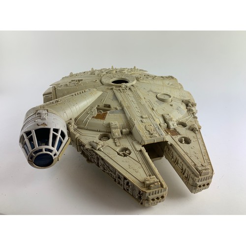 596B - Vintage Star Wars 1979 Kenner Millennium Falcon (Missing some parts) along with other vintage and ne... 