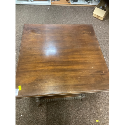 236 - Vintage square occasional table.W58 D58 H67cm