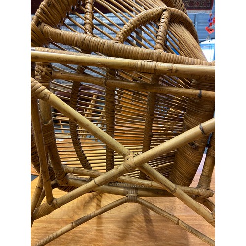 683 - Rattan Chair thought to be by, Franco Albini circa 1950's. W80 D 63 H83 cm