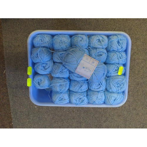 303 - Baby Blue 150 x 25gm acrylic yarn