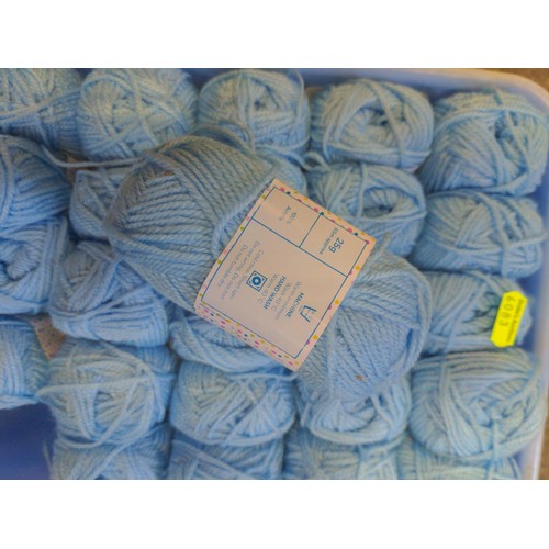 303 - Baby Blue 150 x 25gm acrylic yarn