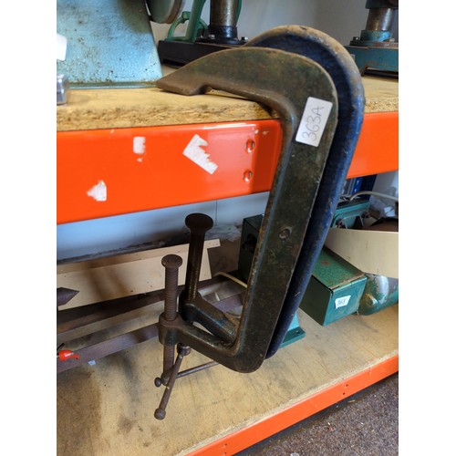 363A - 2 large G Clamps, 350mm