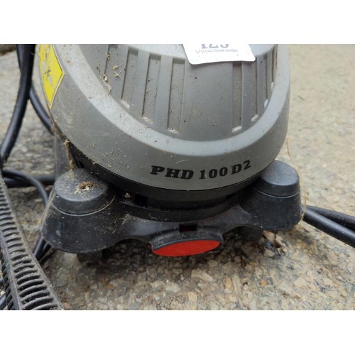 129 - Small Parkside phd100 D2 pressure washer 