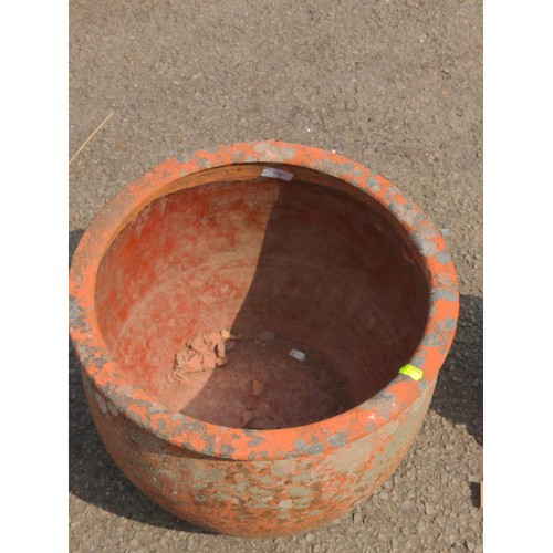 72 - Large terracotta pot D42cm H36cm 