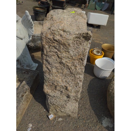 26 - Granite post/ pedestal base W32cm X W18cm X h60CM