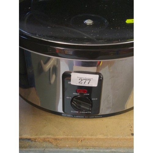 277 - Morphy Richards 3.5L slow cooker