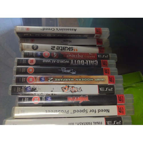 280 - Box of Playstation 3 games inc. Assassin's Creed, Call of Duty 4 & South Park The Stick of Truth