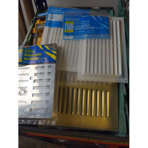 355 - collection of hand tools and fixings Inc. tile cutter, decorators tools etc.