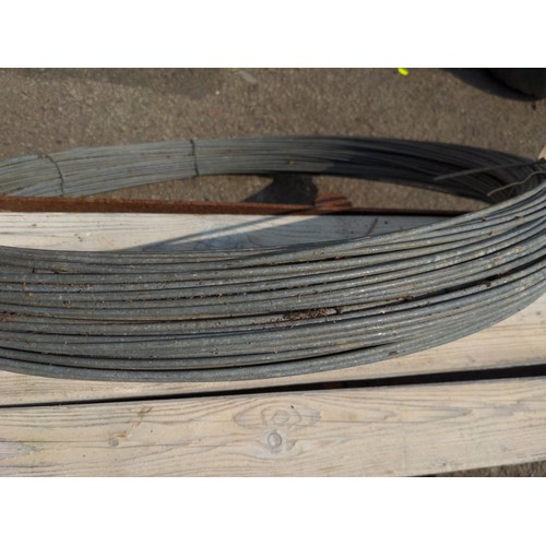 45 - Quantity of single strand fencing wire.