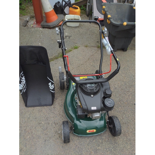 118B - Webb OHV DV0130 132CC lawn mower 