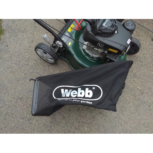 118B - Webb OHV DV0130 132CC lawn mower 