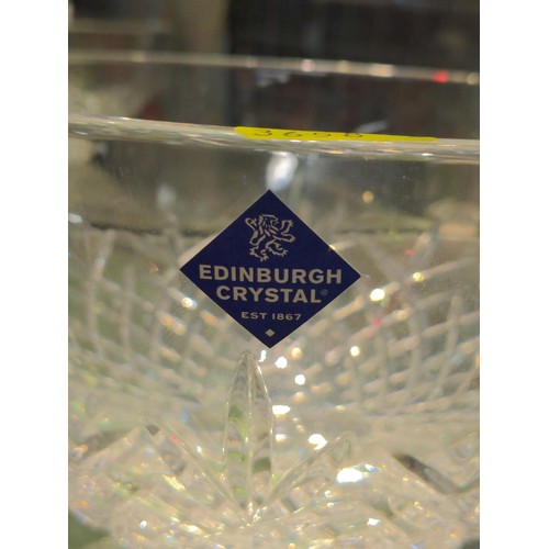 659 - Edinburgh crystal bowl Dia 22 cm H 12cm