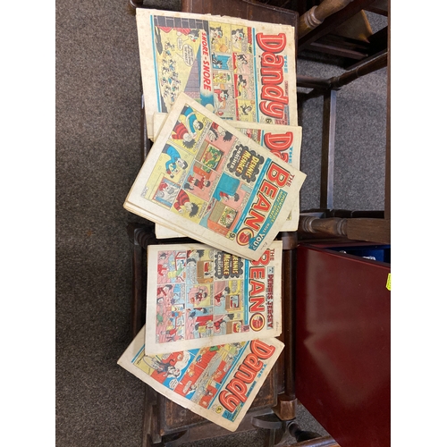 387B - Collection of The Dandy and The Beano comics from 70’s/80’s