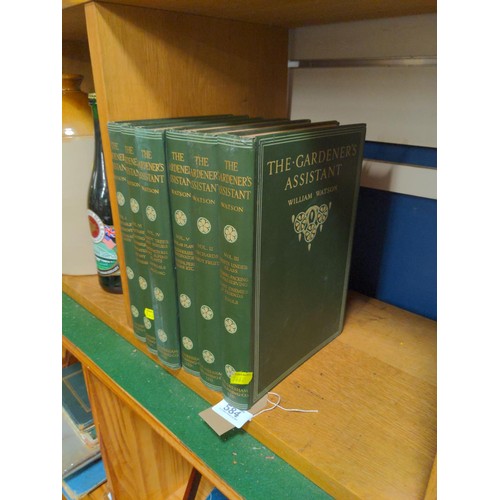 461 - 6 volumes of The Gardeners Assistant by William Watson