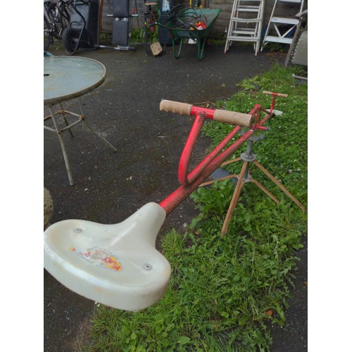 135 - Vintage child's seesaw