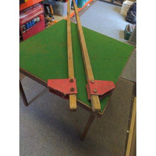 246 - Pair of handmade children's wooden stilts