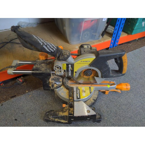 299 - Evolution power tools compound mitre saw