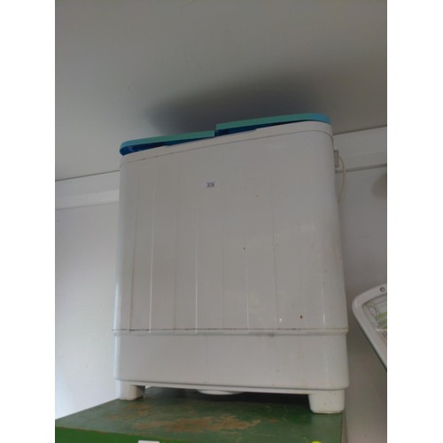 326 - Twin tub washing machine TMK01576