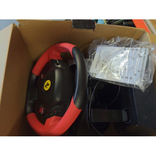 349 - Thrustmaster Ferrari 458 spider Racing wheel for Xbox 