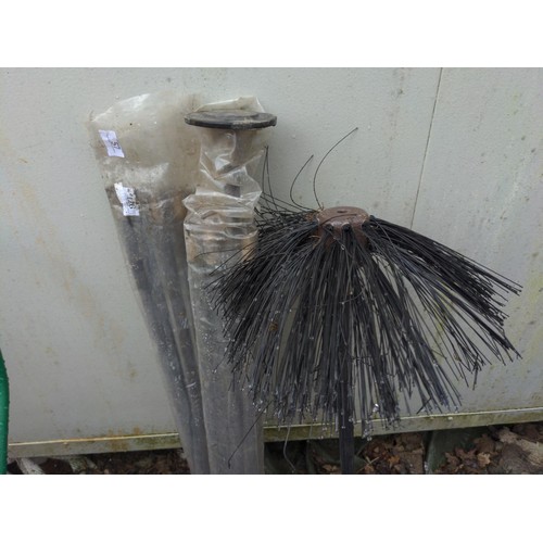 57 - Chimney/drain sweep brush