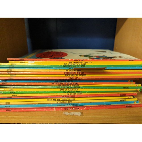 447 - 22 editions of The Adventures of Tintin