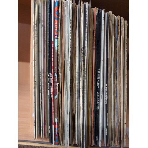 450 - Large collection of vinyl LP's, inc. Joe Cocker, Joan Armatrading, The Beatles, Status Quo & 3 s... 