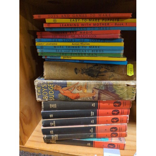 466 - Quantity of vintage Children's adventure & Ladybird books