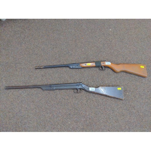 536 - Two vintage air rifles, including one Diana, AF