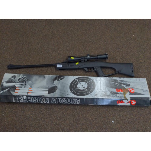 537 - Gamo 0.177 air rifle and Hawke scope, with box