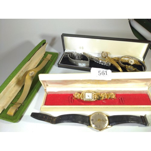 561 - Various watches, including Election, Avia, two Montine, Limit and others