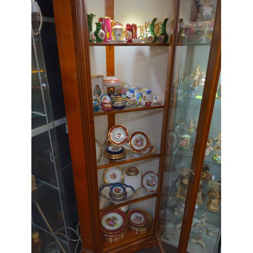 656 - 5 shelves of mixed Limoges ware, display plates, trinket boxes, jugs, vases etc