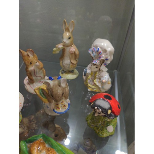 659 - 11 Royal Albert Beatrix Potter animals