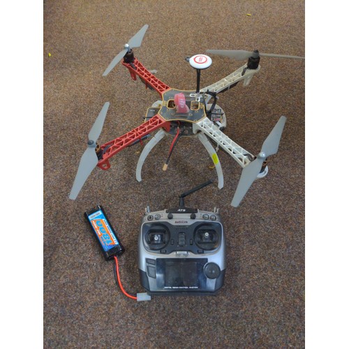 668 - DJI Flamewheel F450 RC drone with AT9 radio-link RC system