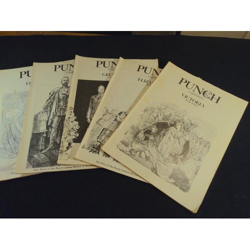 550 - 1971 Punch goes Playboy, five Punch Cartoons British monarch editions, 1972 Punch Christmas Number a... 