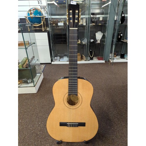 Burswood acoustic guitar model JC 390F with classical strings with