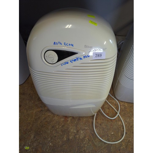 289 - Ebac 2850e dehumidifier