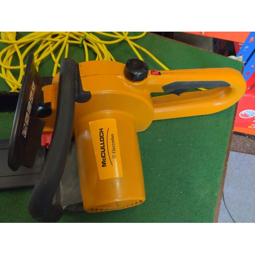 246 - McCulloch ES416 electric chainsaw