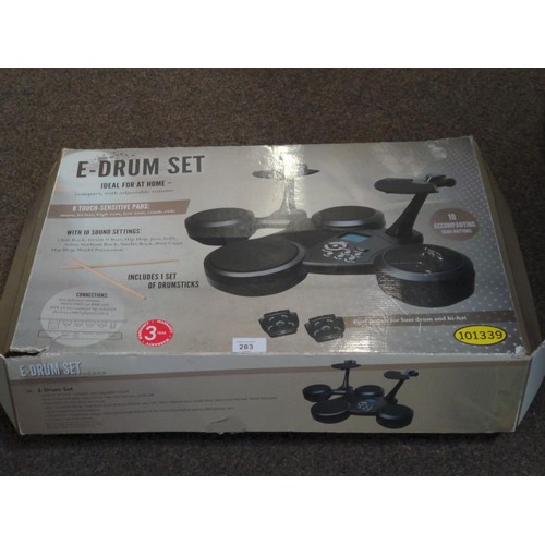 283 - Boxed Clifton electric drum kit