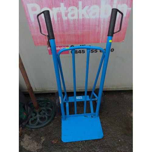 831 - Blue sack trolley