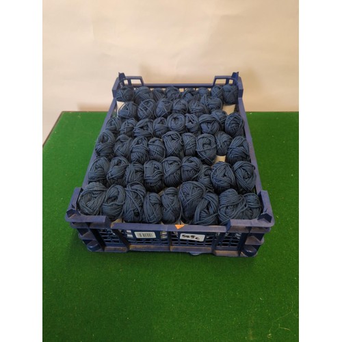 585C - 50 x 25gm dark blue yarn