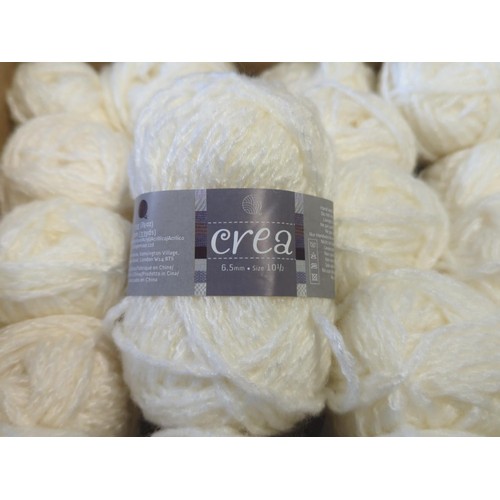 594 - 50 x 25gms antique ivory yarn