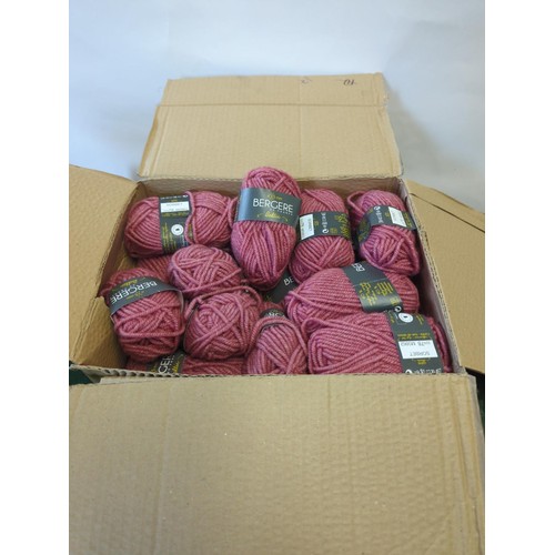 600C - 17 x 25 gms sorbet (pink) yarn