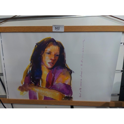 502 - R.O. Lenkiewicz print of 