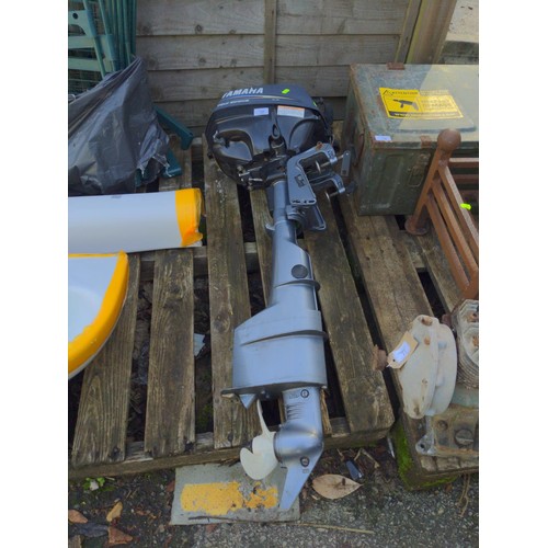 72 - Yamaha 2.5 4 stroke outboard motor