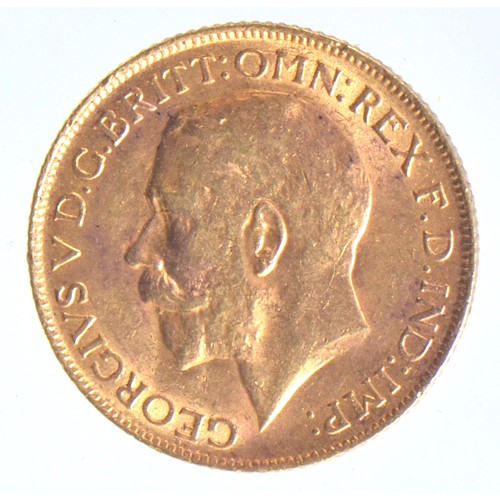 3 - 1913 George V full sovereign